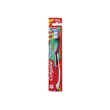Escova dental colgate twister fresh macia 1 unidade
