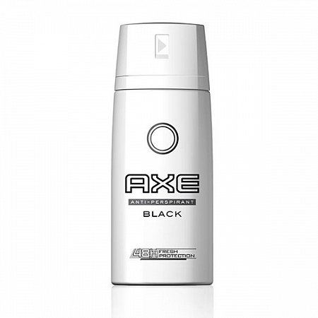 Desodorante aerosol axe black seco 90g
