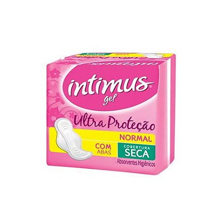 Absorvente intimus gel tripla protecao suave com abas 32 unidades
