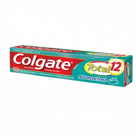 Creme dental colgate total 12 advanced fresh 90g