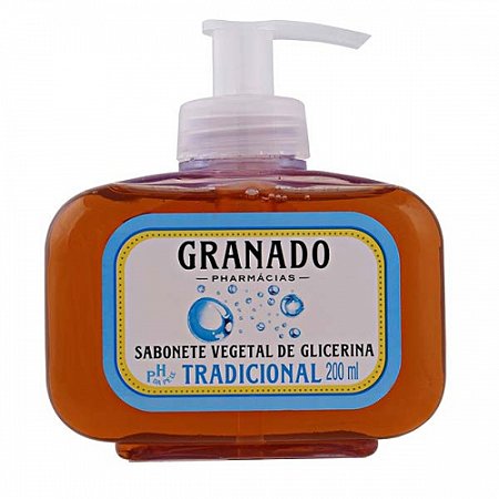 Sabonete liquido granado glicerina 200ml