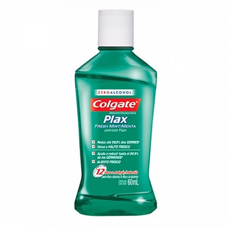 Solucao bucal plax fresh mint 60ml