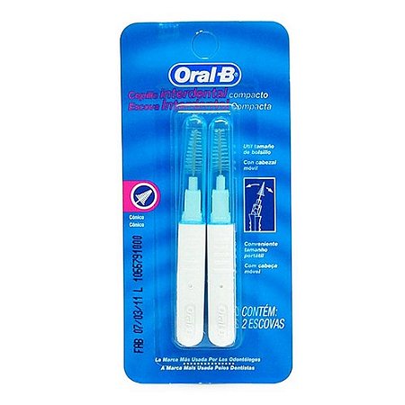 Escova dental oral b para viagem 77875