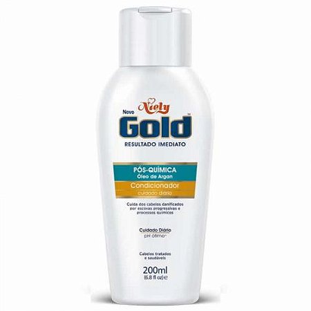 Condicionador niely gold pos quimica 200ml