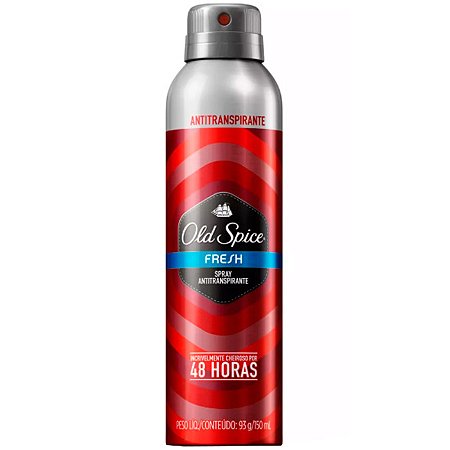 Desodorante old spice aerosol fresh 93g