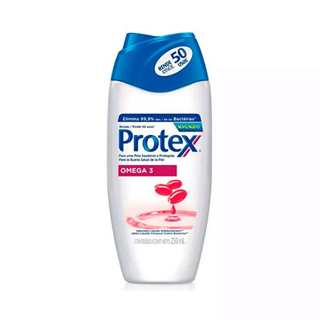 Sabonete liquido protex omega 3 250ml