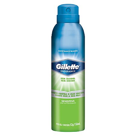 Desodorante gillette spray sensitive 93g