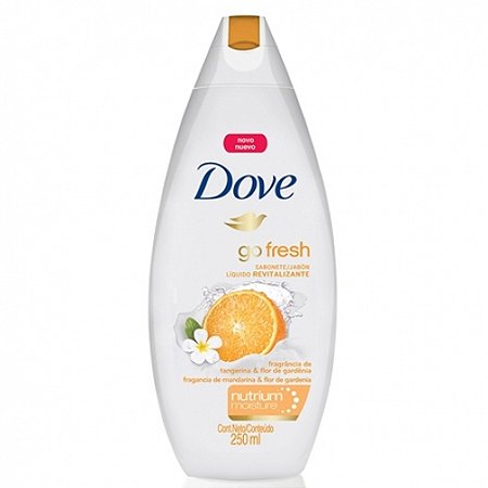 Sabonete liquido dove tangerina e flor de gardenia 250ml
