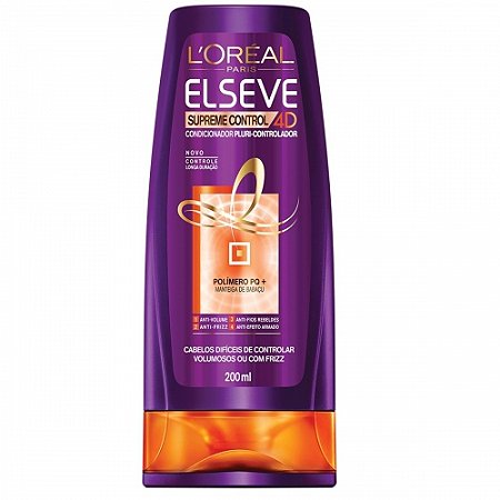 Condicionador elseve 4d supreme control 400ml