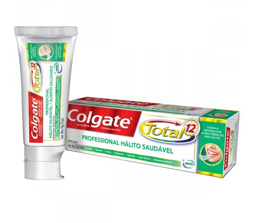 Creme dental colgate total 12 professional halito saudavel 70g