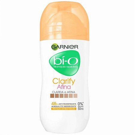 Desodorante garnier bi-o clarify aerosol rollon 50ml