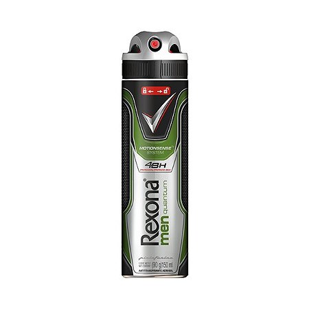 Desodorante rexona men aerossol quantum 150ml