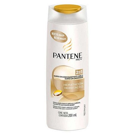 Shampoo pantene 2 em 1 hidratacao 200ml