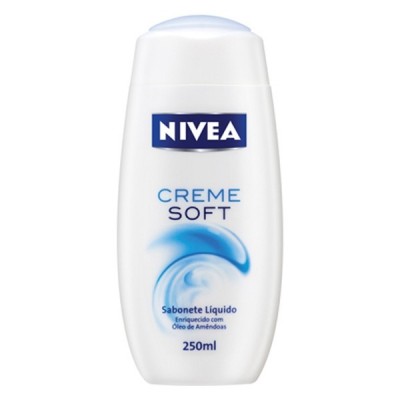 Sabonete liquido nivea soft 250ml