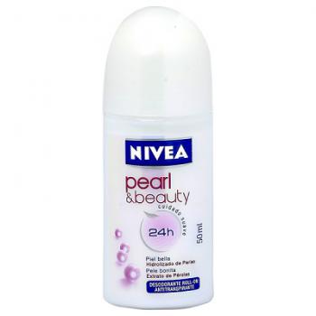 Desodorante rollon nivea pearl e beauty 50ml