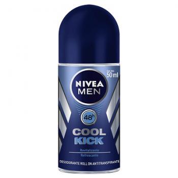 Desodorante roll on nivea for men cool kick 50ml