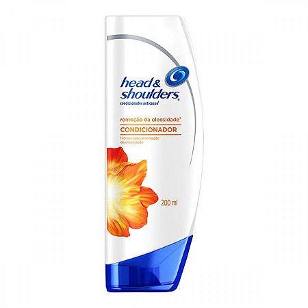 Condicionador head e shoulders remocao da oleosidade 200ml