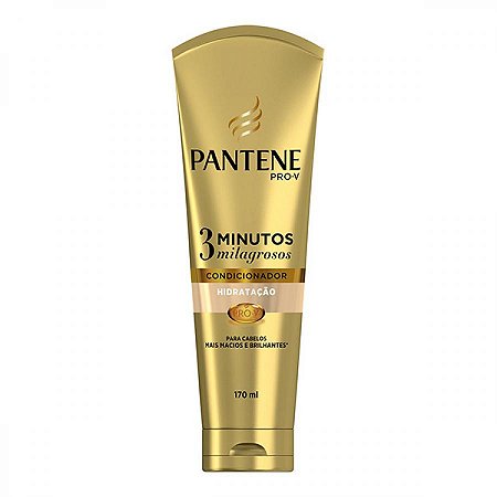 Condicionador pantene 3 minutos milagrosos hidratacao 170ml