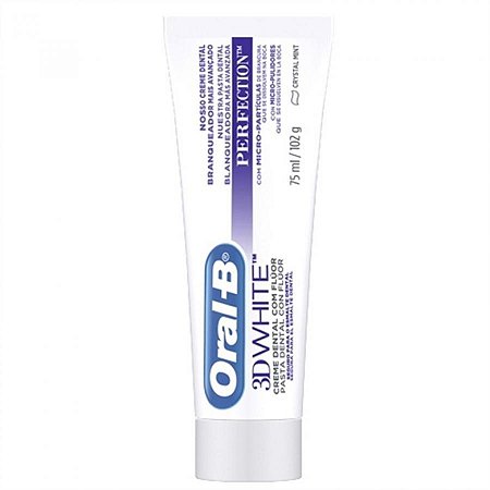 Creme dental oral b 3d white perfection 102g