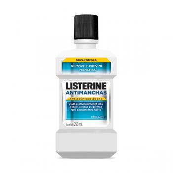 Solucao bucal listerine antimanchas 250ml