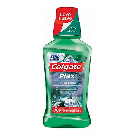 Enxaguatorio bucal plax ice glacial 250ml