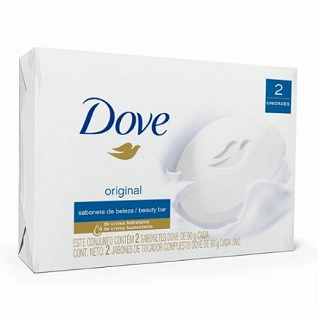 Sabonete barra dove original 2 unidades de 90g