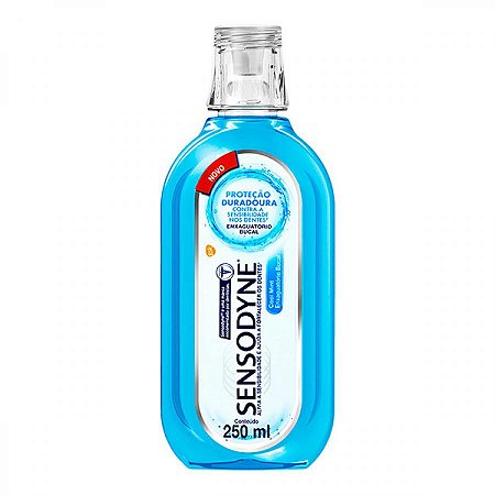 Solucao bucal sensodyne coll mint 250ml