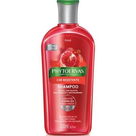 Shampoo phytoervas phyto complex roma cor resistente 250ml