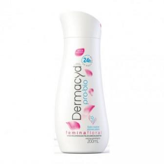 Sabonete liquido intimo feminina floral dermacyd 200ml