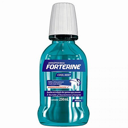 Enxaguatorio bucal forterine hortela 250ml