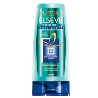 Condicionador elseve hydra detox zero caspa 200ml