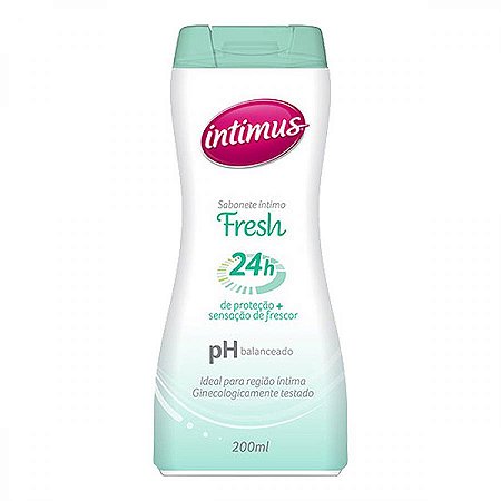 Sabonete liquido intimo intimus fresh 200ml