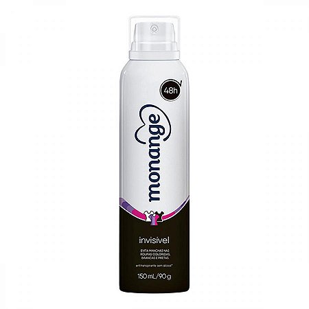 Desodorante monange aerosol anti-invisible 90g