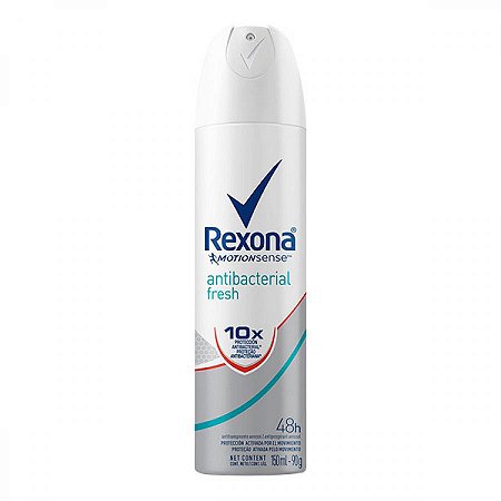 Desodorante rexona aerosol antibacterial fresh 150ml