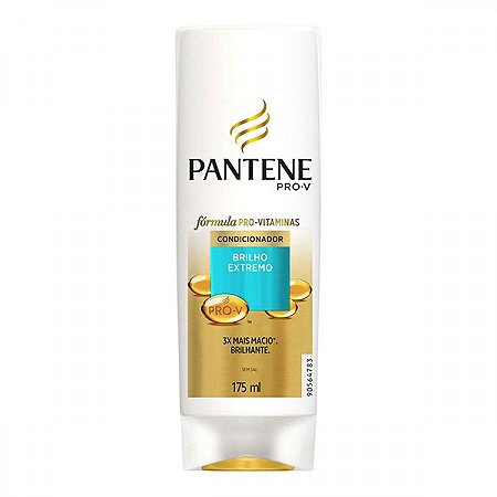 Condicionador pantene brilho extremo 175ml
