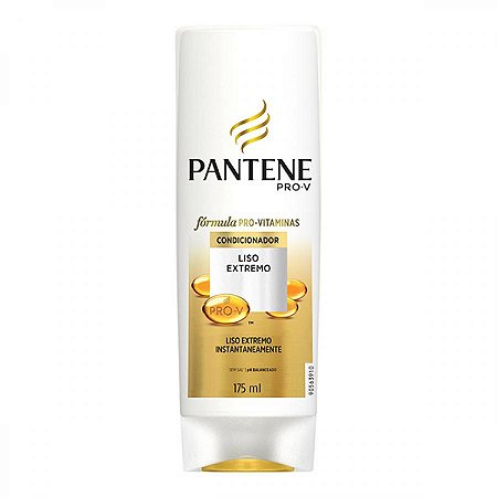 Condicionador pantene liso extremo 175ml