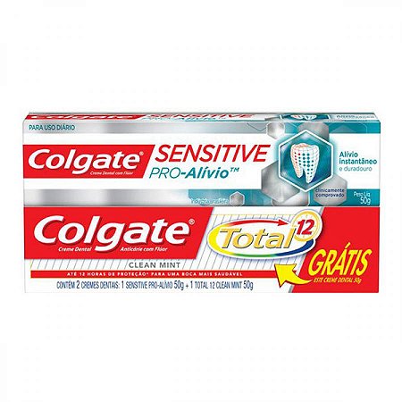 Creme dental colgate sensitive pro alivio 50g