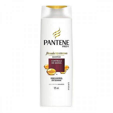 Shampoo pantene controle da queda  175ml