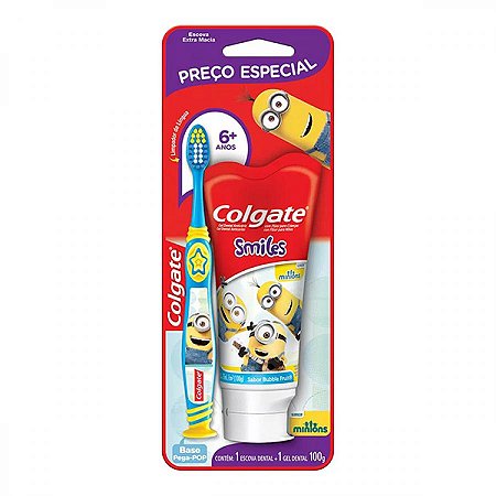 Kit colgate smiles cd 100gr+ed