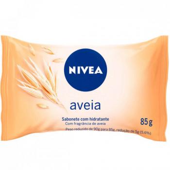 Sabonete em barra nivea aveia 85g