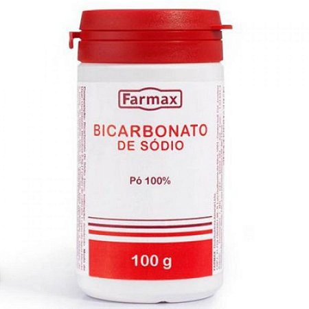 Bicarbonato de sodio 100g farmax