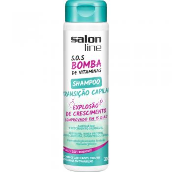 Shampoo s.o.s bomba transicao capilar salon line 300ml