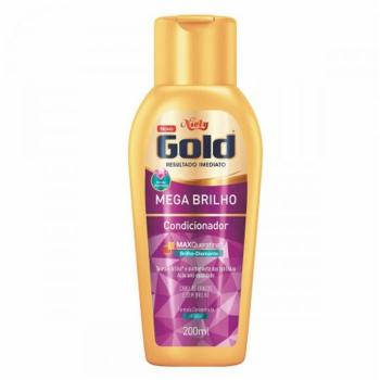 Condicionador niely gold mega brilho 200ml