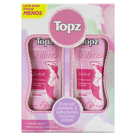 Sab liq intimo topz feminino kit