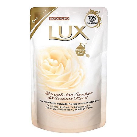 Sabonete liquido lux buque dos sonhos refil 220ml
