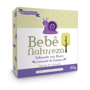 Bebe natureza sab barra lavanda 80gr