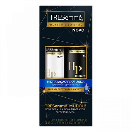 Shampoo + condicionador tresemme hidratacao profunda 400ml
