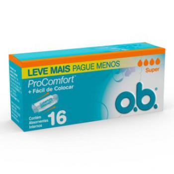 Absorvente interno o.b. procomfort super