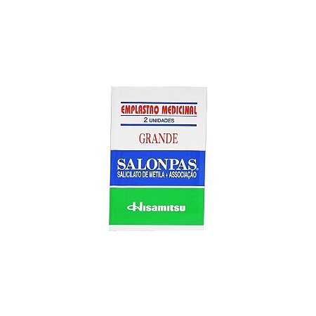 Emplastro salonpas grande 2 unidades