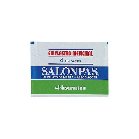 Emplastro salonpas pequeno 4 unidades
